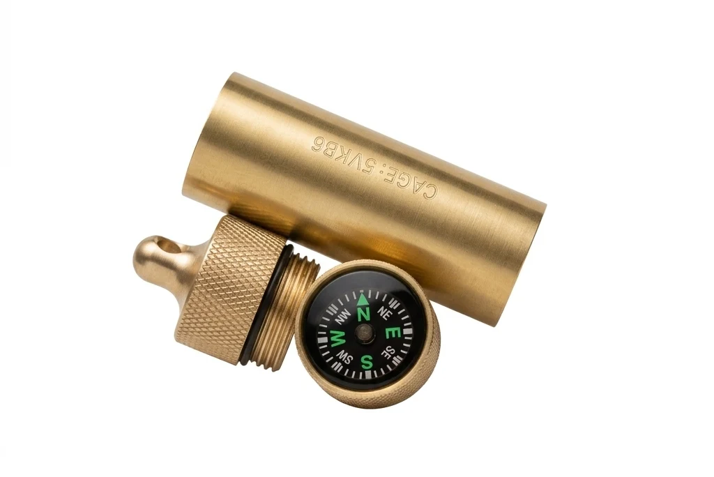 Brass Match & Compass Capsule - Gen 2 ( Sale )