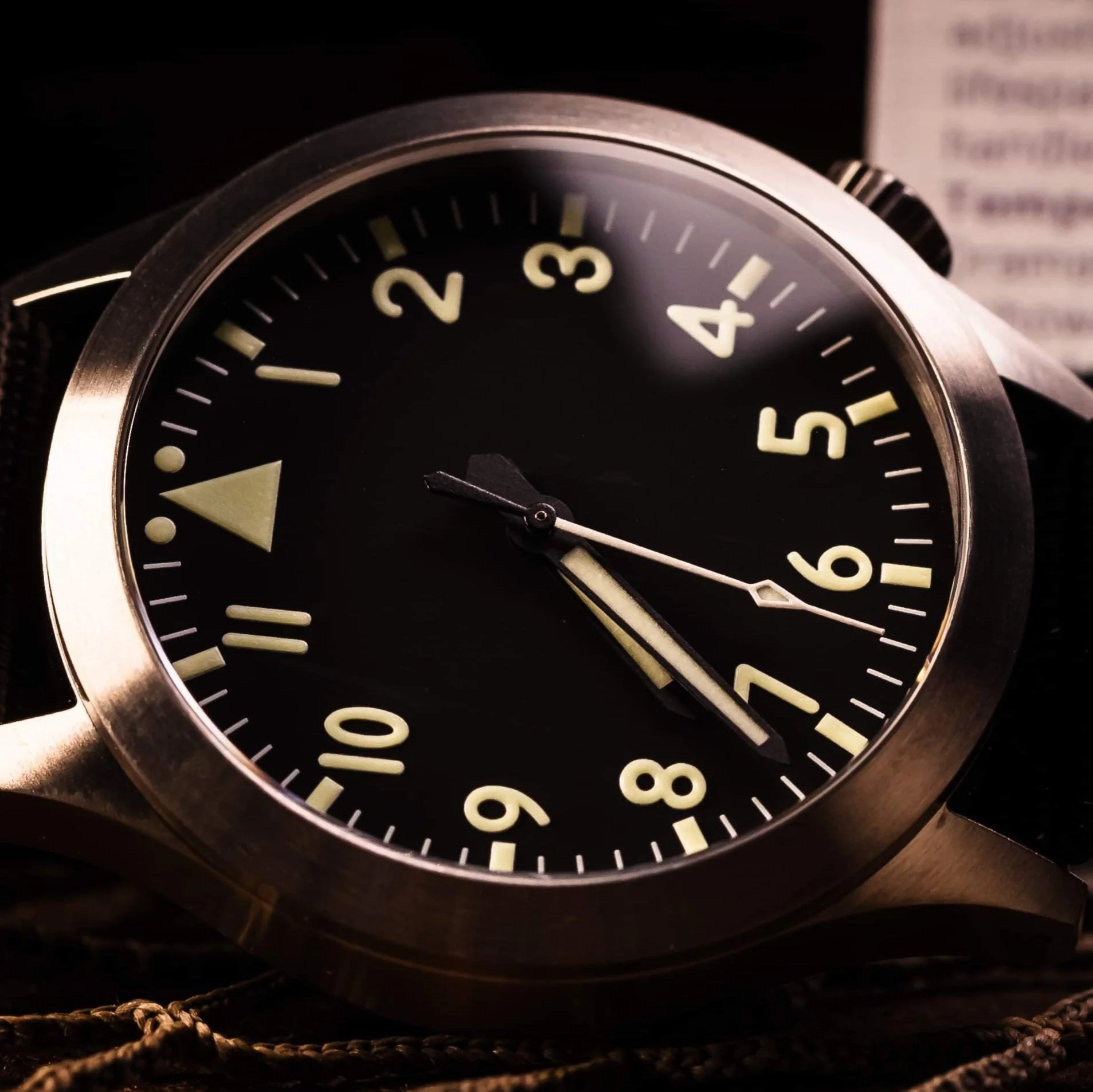 Titanium Pilot Automatic Watch by Maratac®