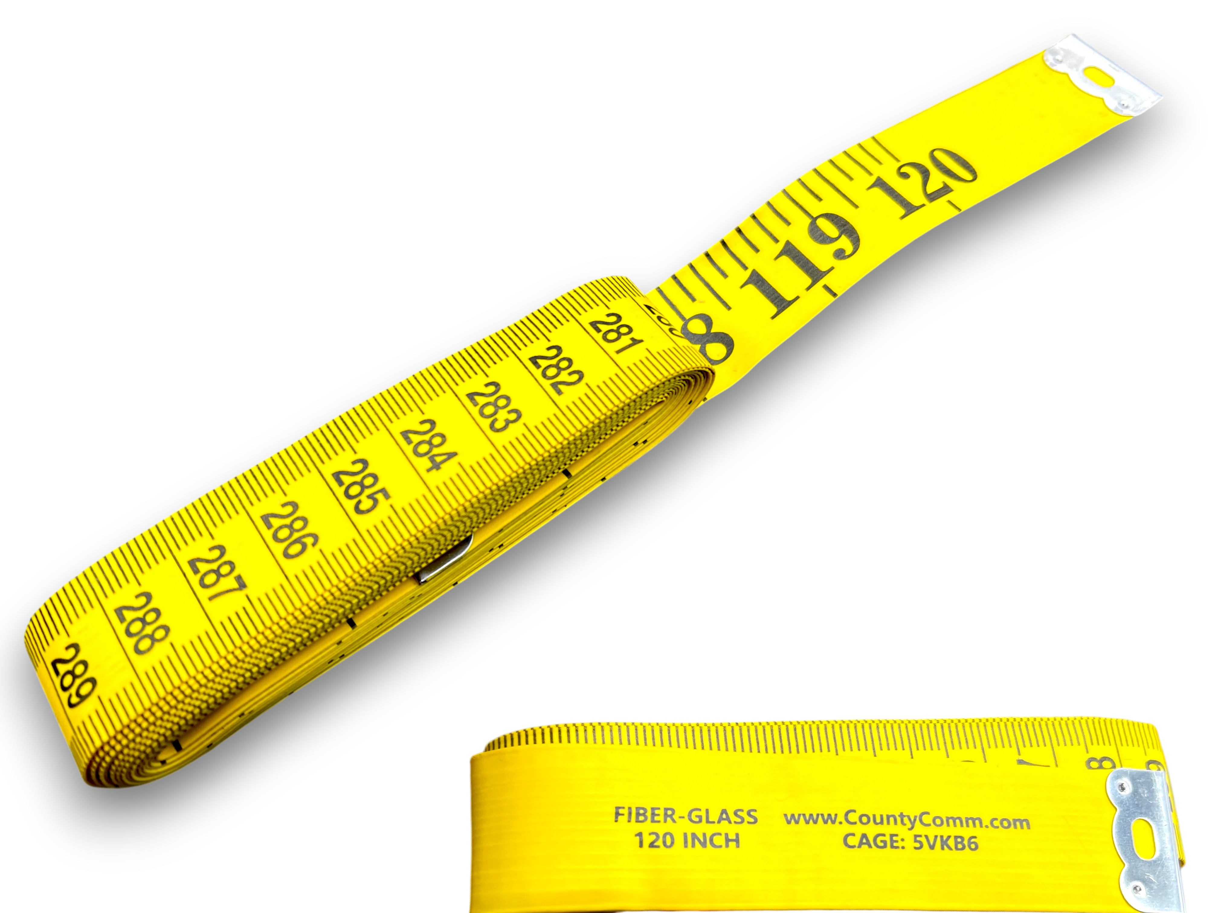 120 Dual Sided Fiberglass Measuring Tape ( New Batch )