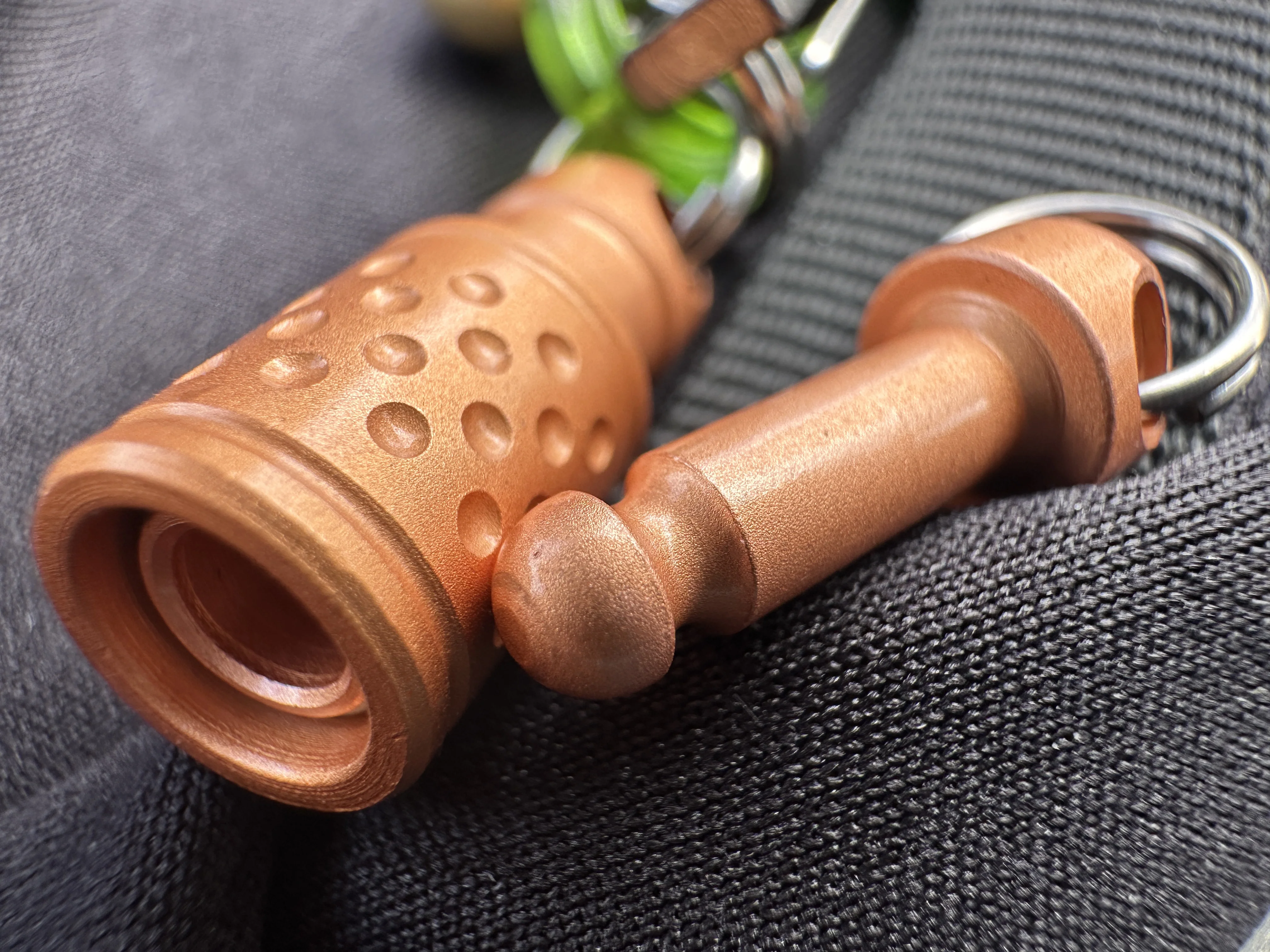 Copper QD Kwik Release Keychain Coupler