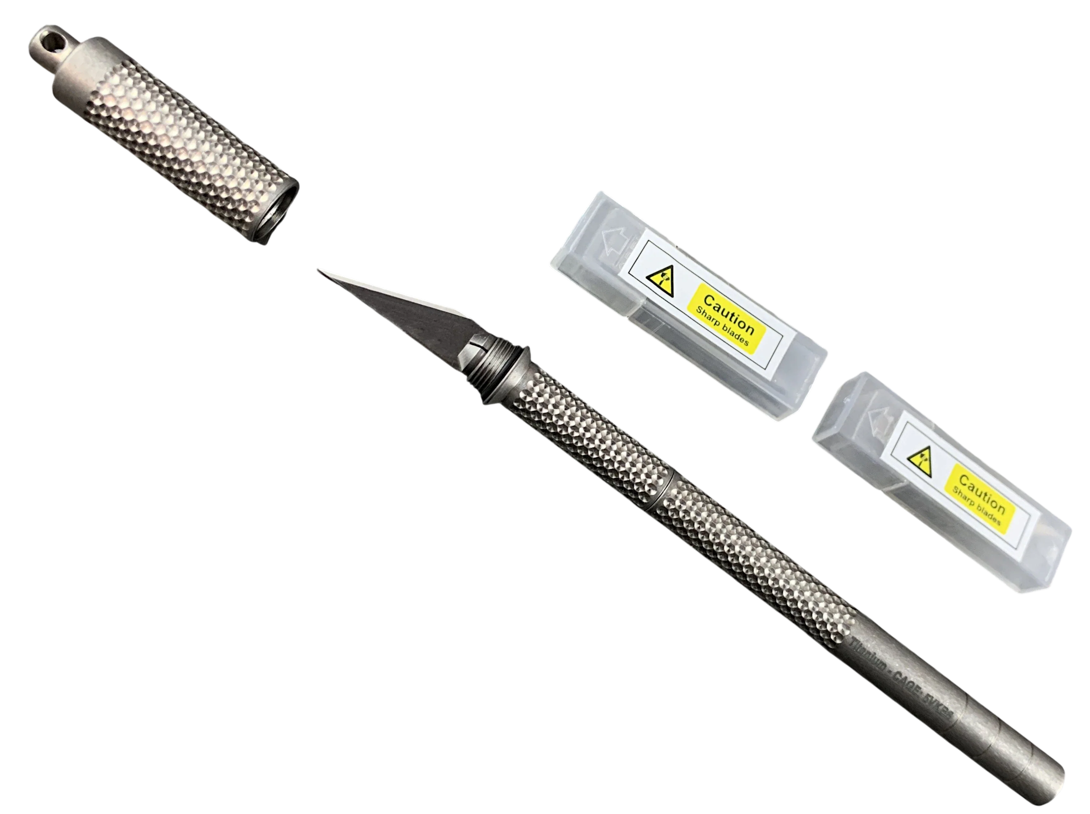Ti Grip Precision Hobby Knife + 16 Spare Blades - Back In Stock!