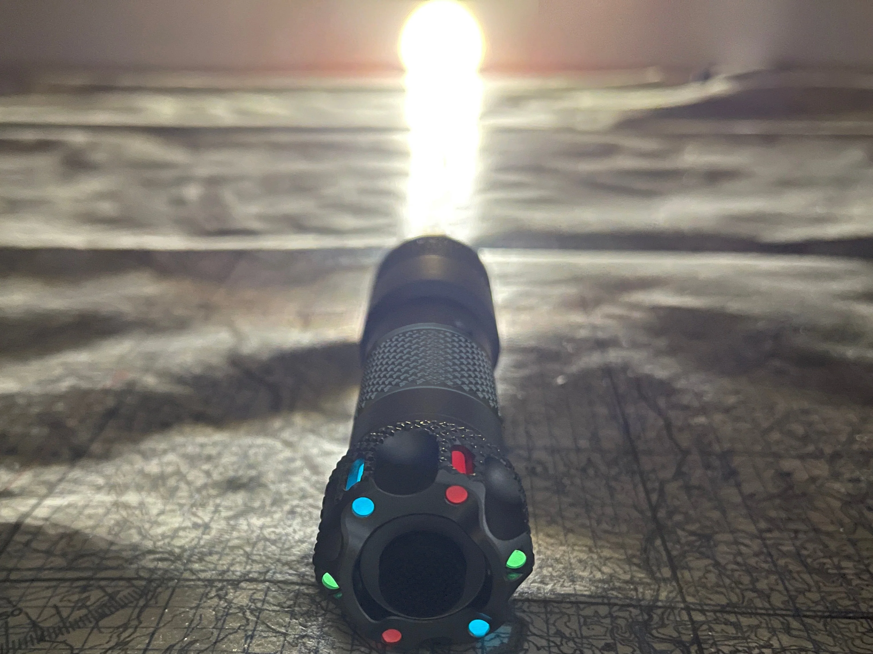 LEP DX Reach - Laser Flashlight 18650 / 21700 by Maratac® - Matte Black - Gen 3 - Coming Soon!