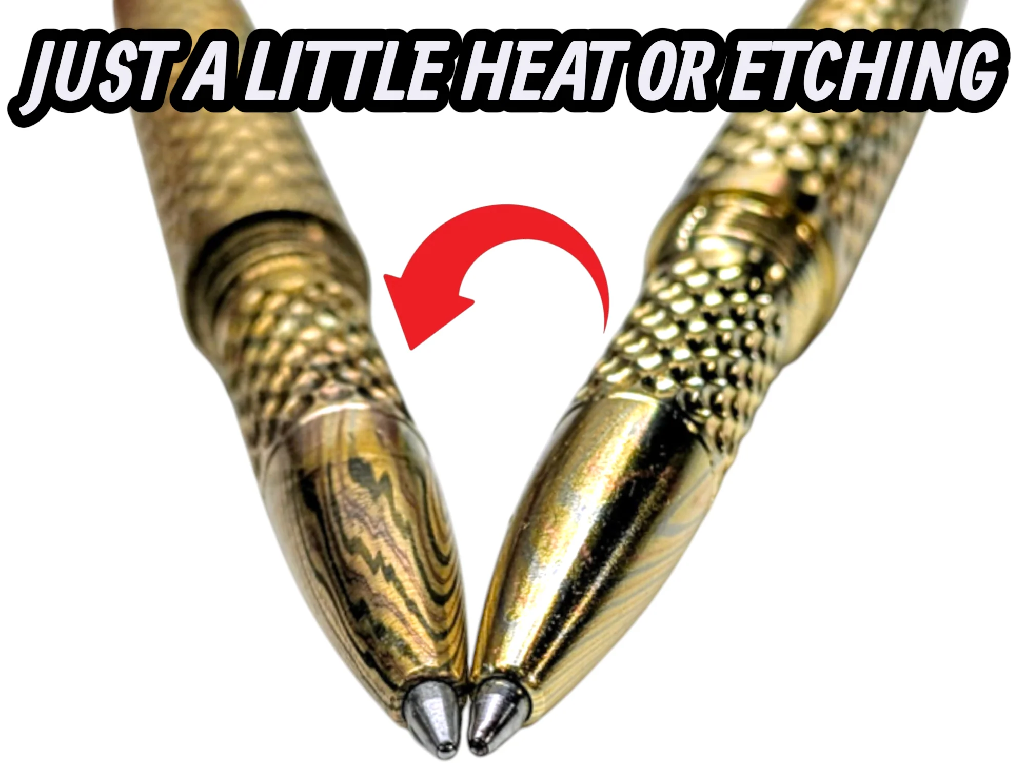 Mokume Embassy Pen - Limited Single Batch Run! - Final Batch In Stock!