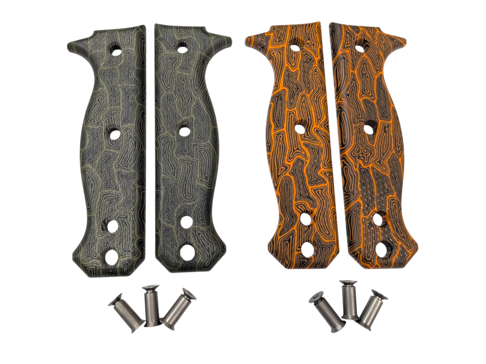 Upgrade Labyrinth Scales & Ti Screw Kit For R4A