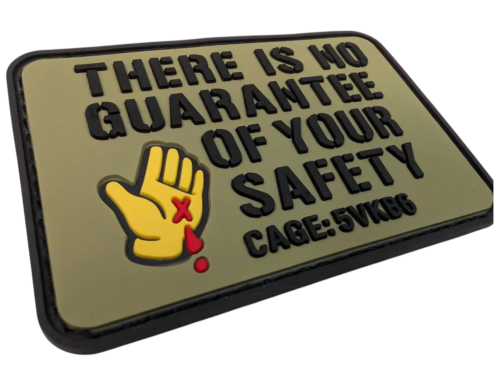 There Is No Guarantee Of Your Safety! 3x2 Patch by Maratac®