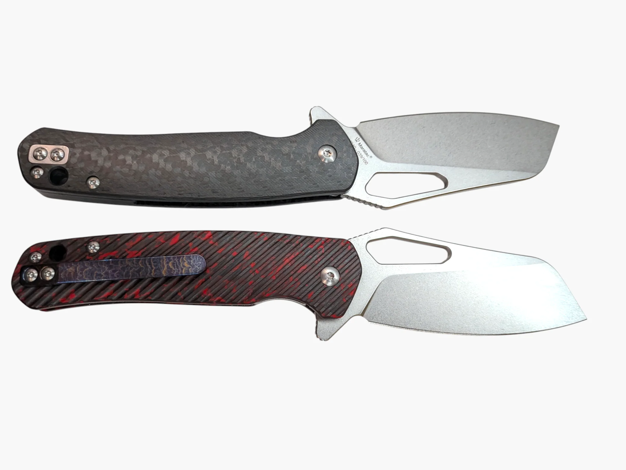 Carbon - Arc Flipper - 3 VG10 - Maratac® Knife - ( 2 Variants ) Coming Soon!