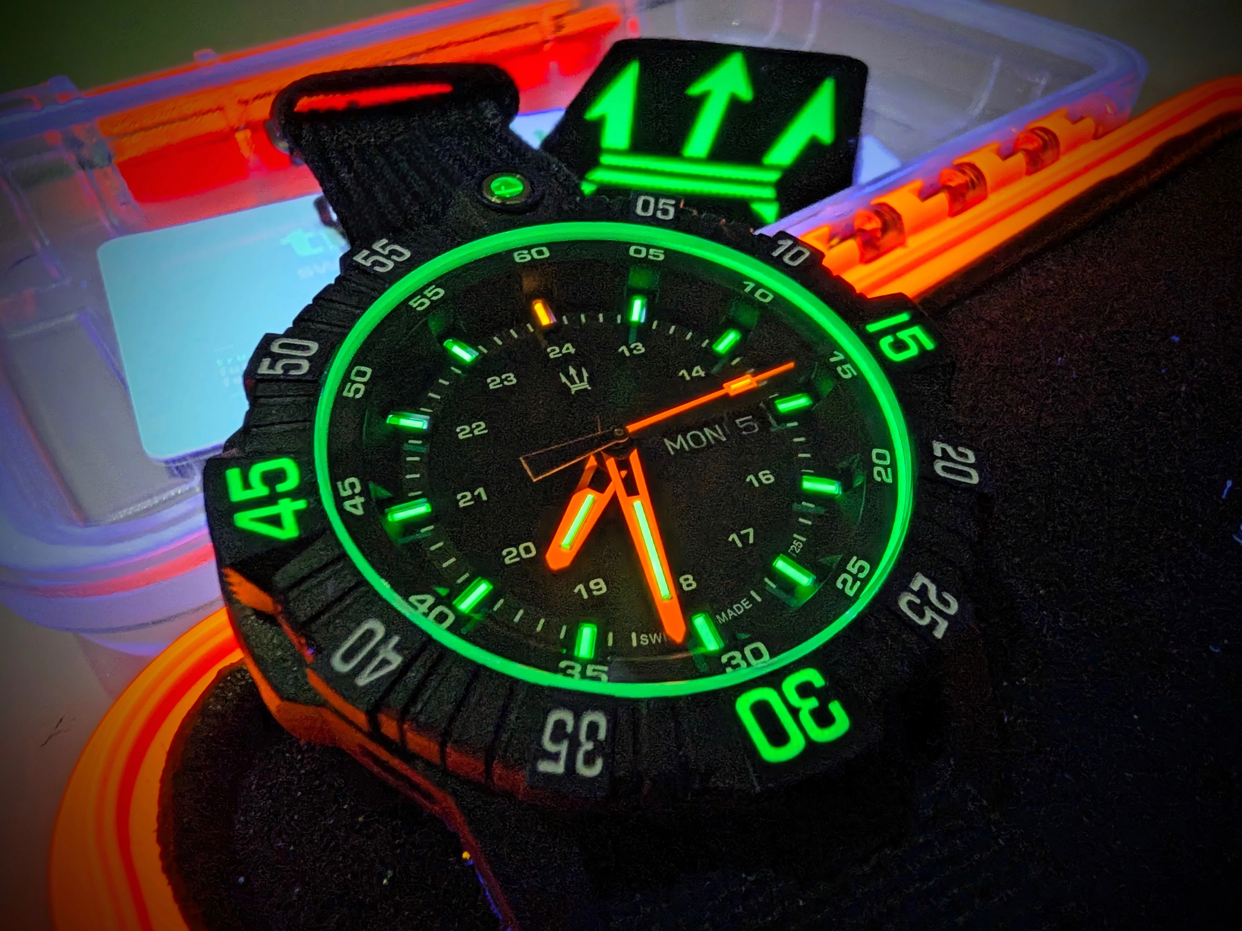 Traser x Maratac® Elite P99QX Tritium & Sapphire Tactical Carbon Fiber Composite Dive Watch ( Coming Soon )
